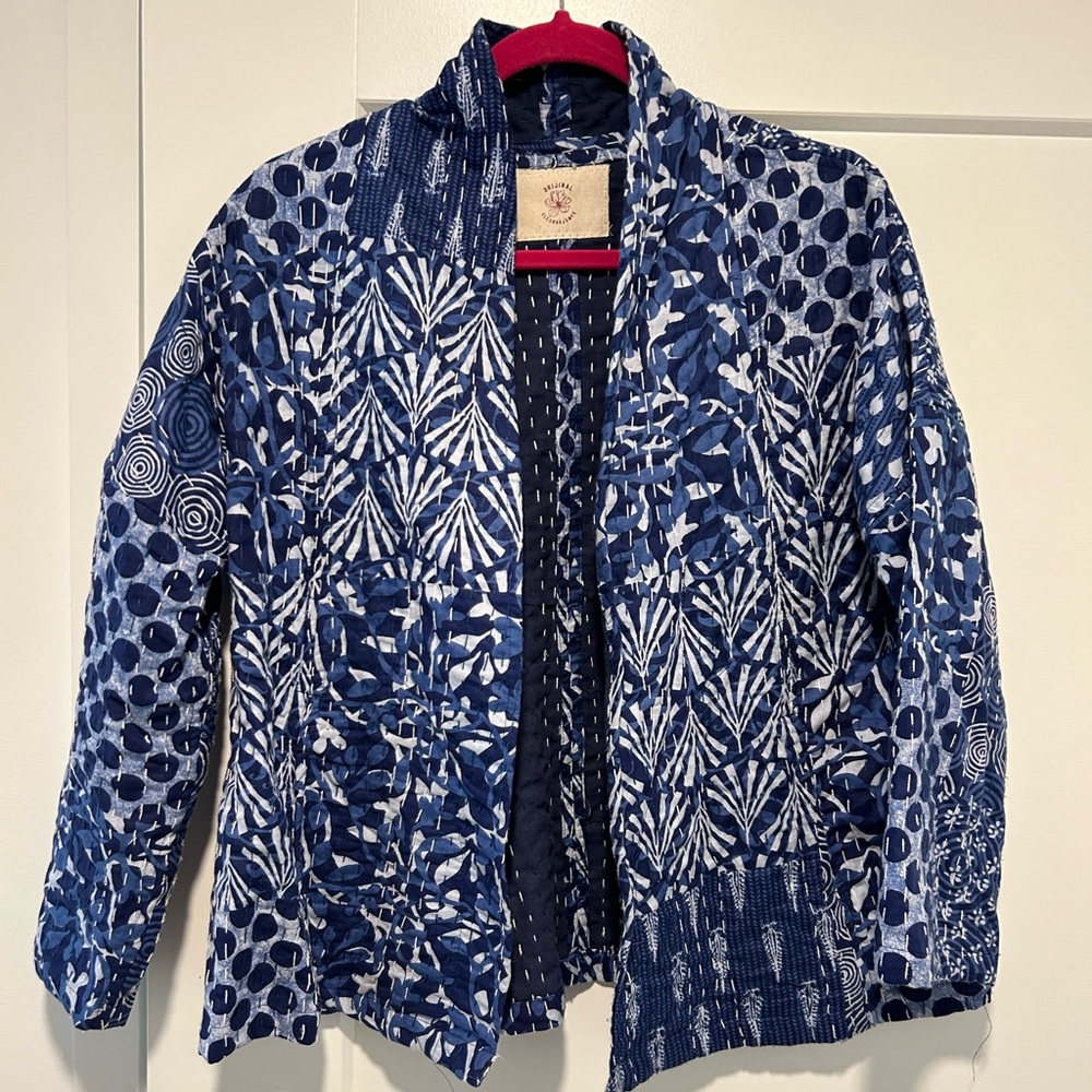Eleanor James Quilted Kantha Jacket